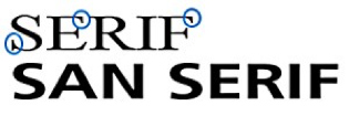 San serif font